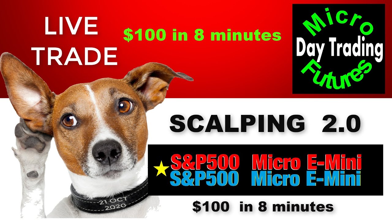 Day Trade Micro E-Minis Scalping 2.0  Using Trailing STOPS to keep profits.