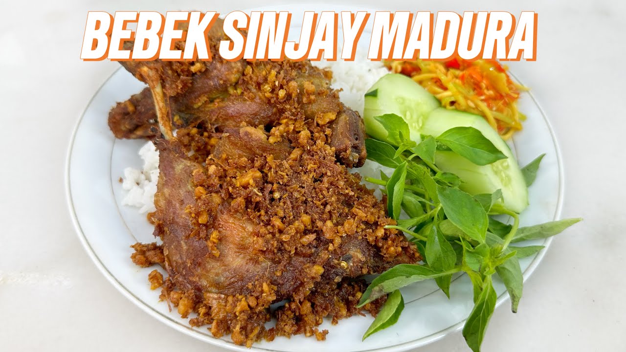 RESEP BEBEK SINJAY MADURA ENAK BANGET !!