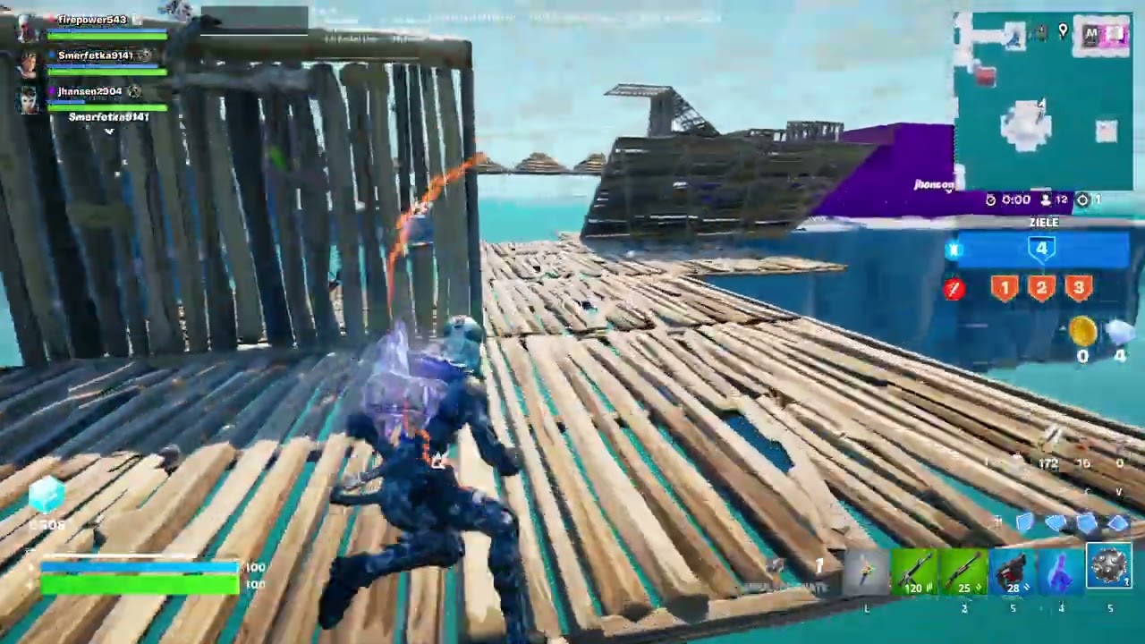 Fortnite Bedwars Lucky Round 💪