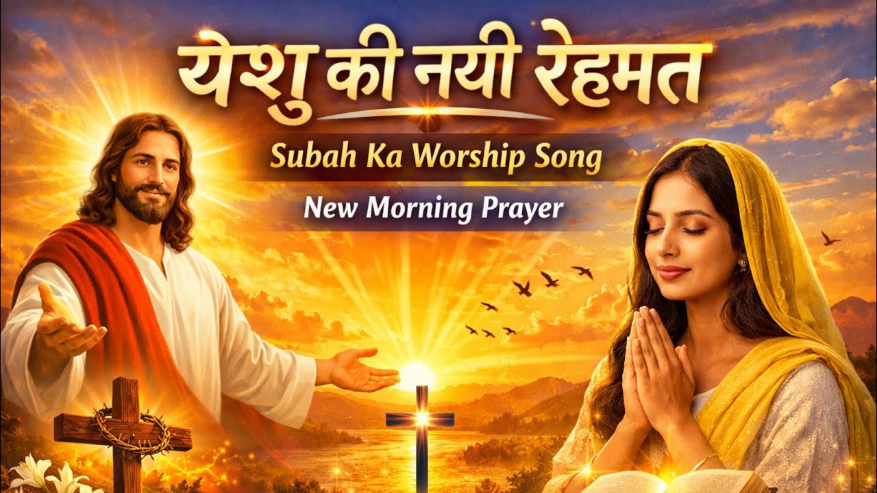 🎶 अंधेरी रात गई | New Morning Worship | Yesu Ki Nayi Daya | Powerful Hindi Christian Song #music 