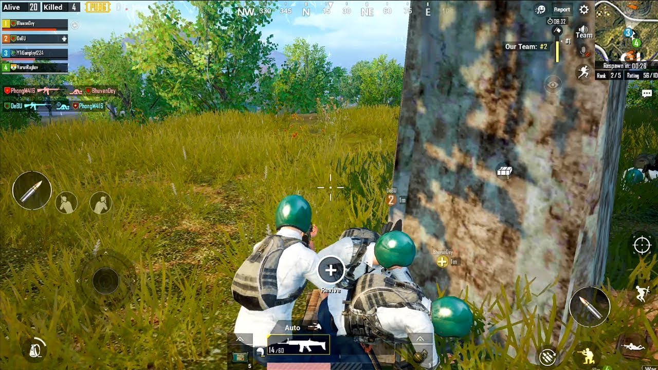 PUBG MOBILE Android Gameplay Arcade War Mode Squad #4