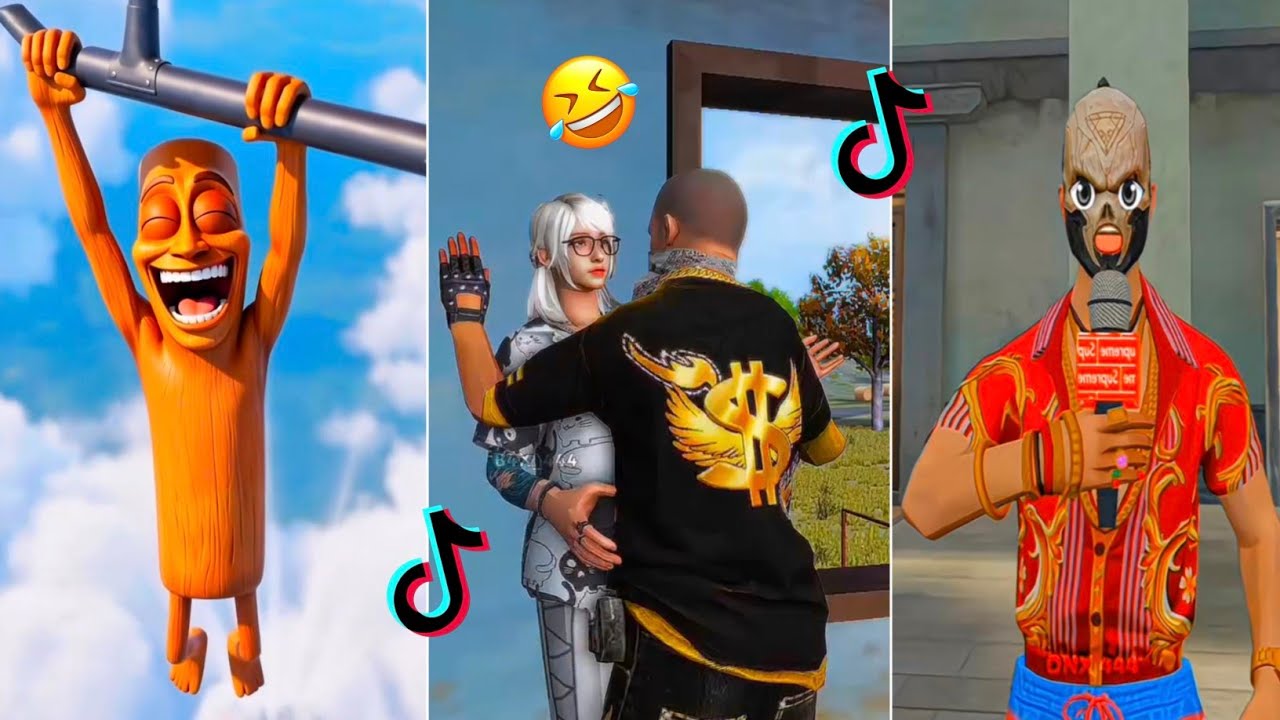 FREE FIRE FUNNY VIDEO TIK TOK 🤪🤣 EDITS💗🤣 #freefirecomedy  #funnyvideo #comedy