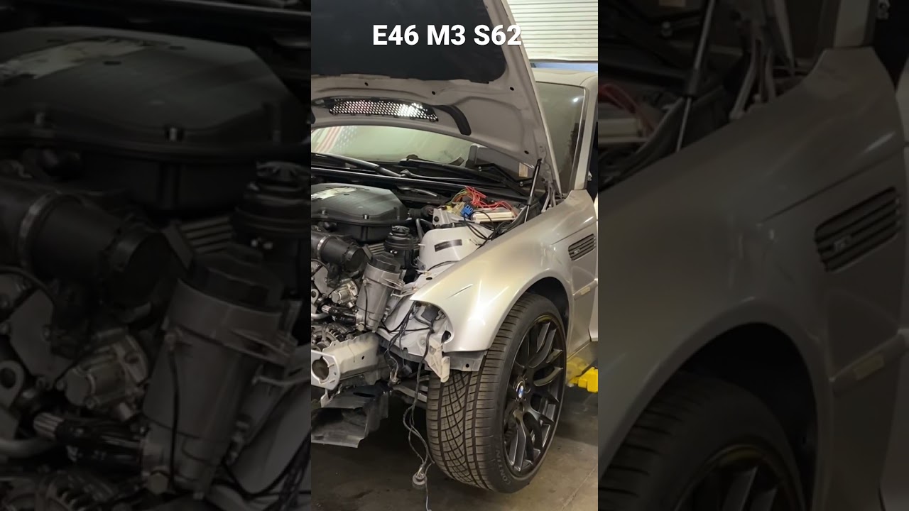 Teaser E46 M3 S62 swap