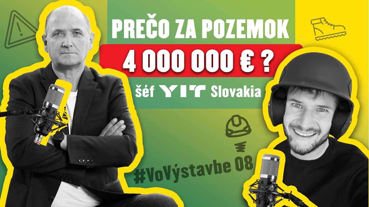 #VoVystavbe 008 | Prečo sú byty také drahé - šokujúce pravdy o developeroch odhalené - Milan Murcko
