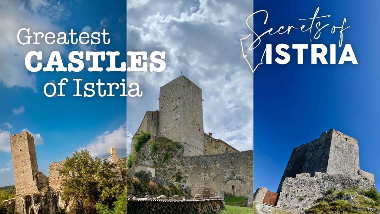 Greatest castles of Istria: Momjan, Kršan, Petrapilosa