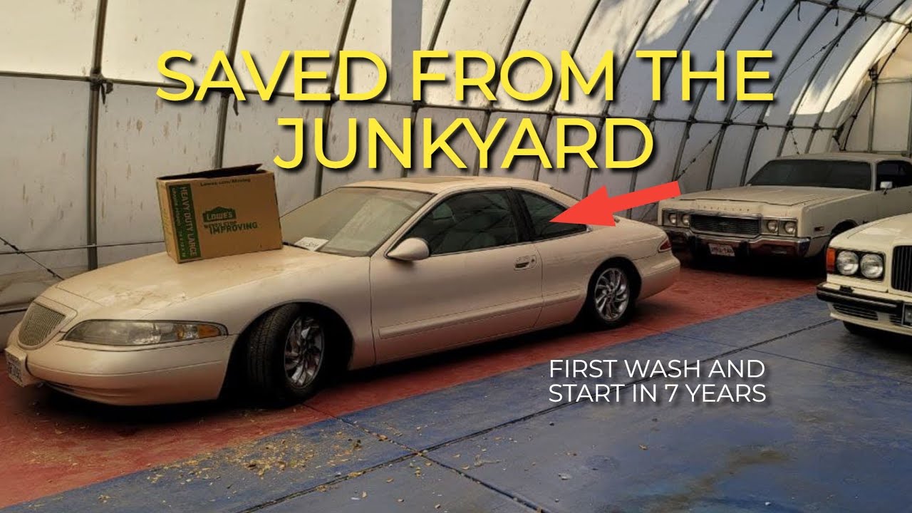 ABANDONED BARN FIND LINCOLN - FIRST WASH IN 7 YEARS (Part 1)