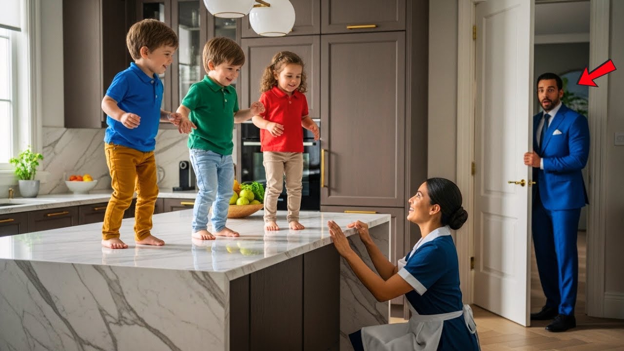 I TRILLINI DEL MILIARDARIO NON CAMMINAVANO — FINCHÉ LA DONNA DELLE PULIZIE FECE L’IMPENSABILE