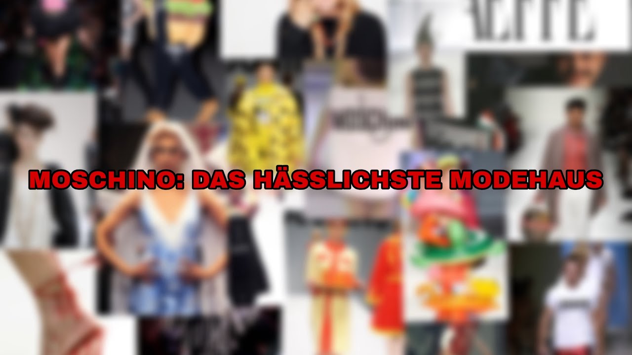 Was hat Moschino auf dem Runway verloren? 