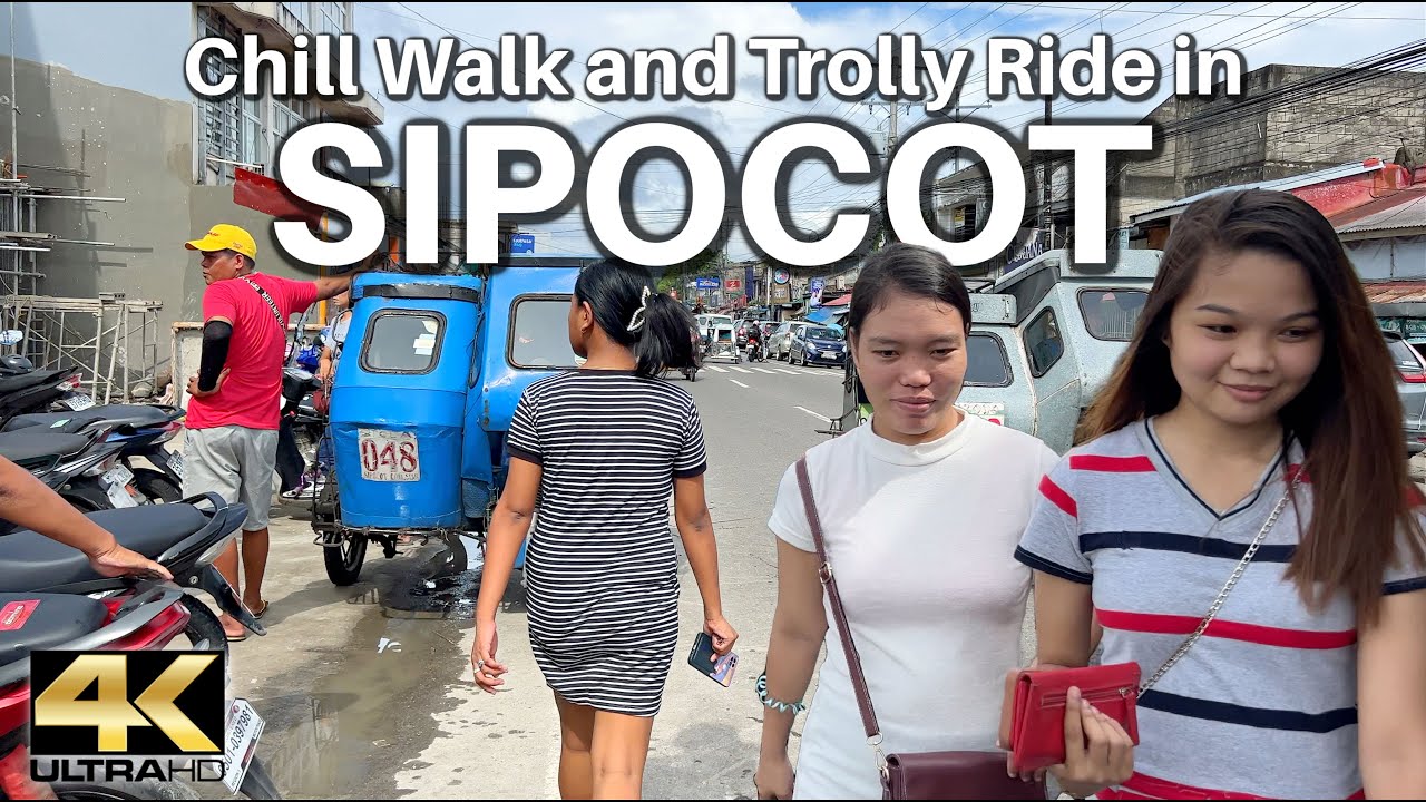 Walking SIPOCOT Camarines Sur Bicol Philippines [4K]