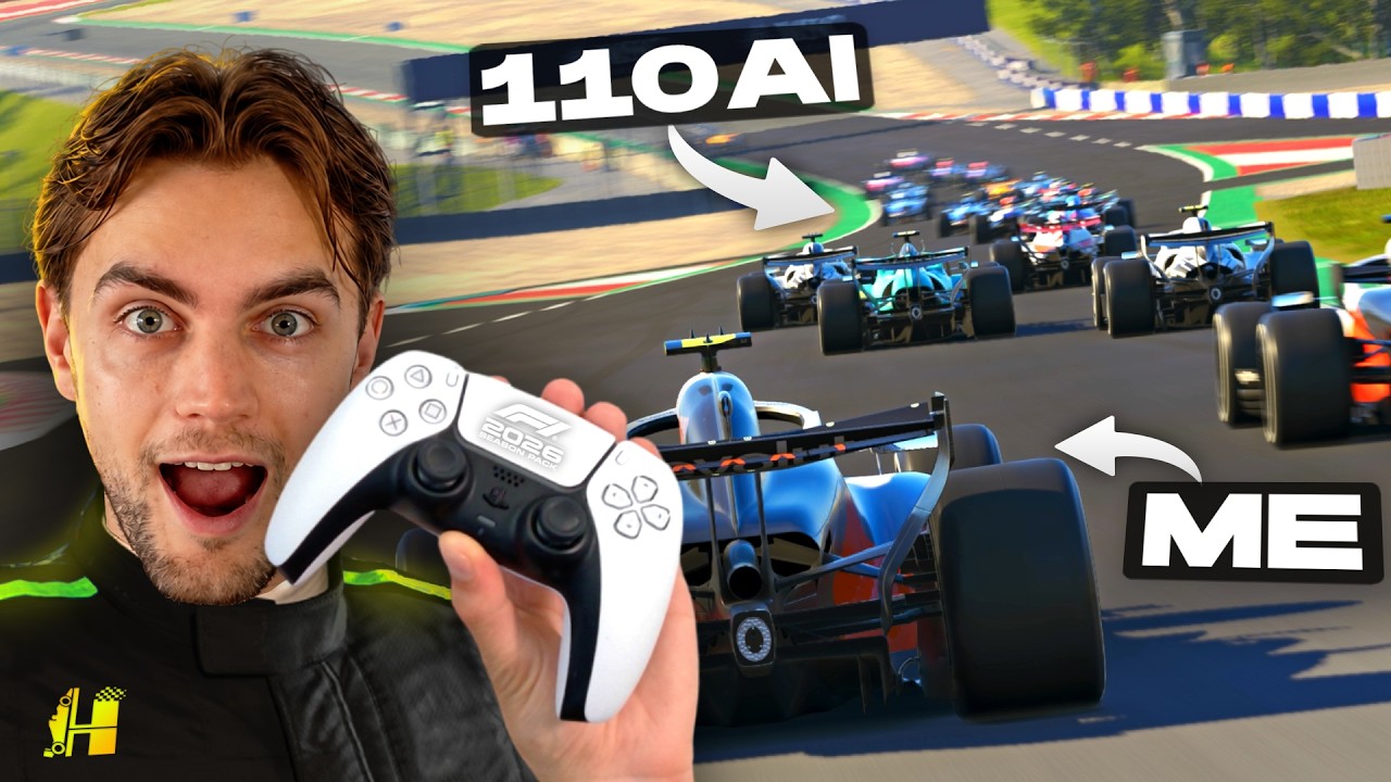 Can Controller Beat 110% AI From LAST on F1 26??