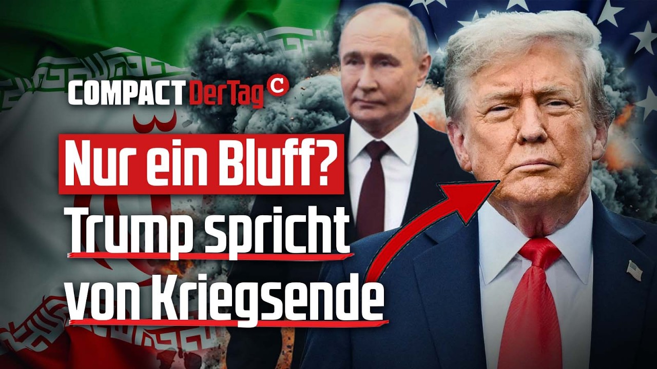 Nur ein Bluff? Trump spricht von Kriegsende💥