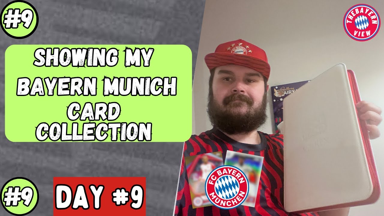 SHOWING My Bayern Munich Card Collection!! - Calendar Special Day 9