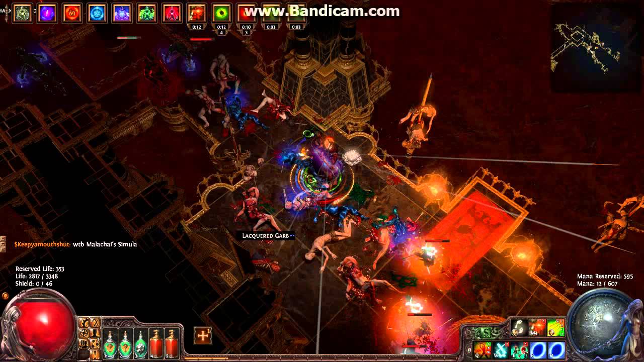 [0.11] Split Arrow build, Blood Dance Sharkskin Boots, 7 aura, path of exile (POE)
