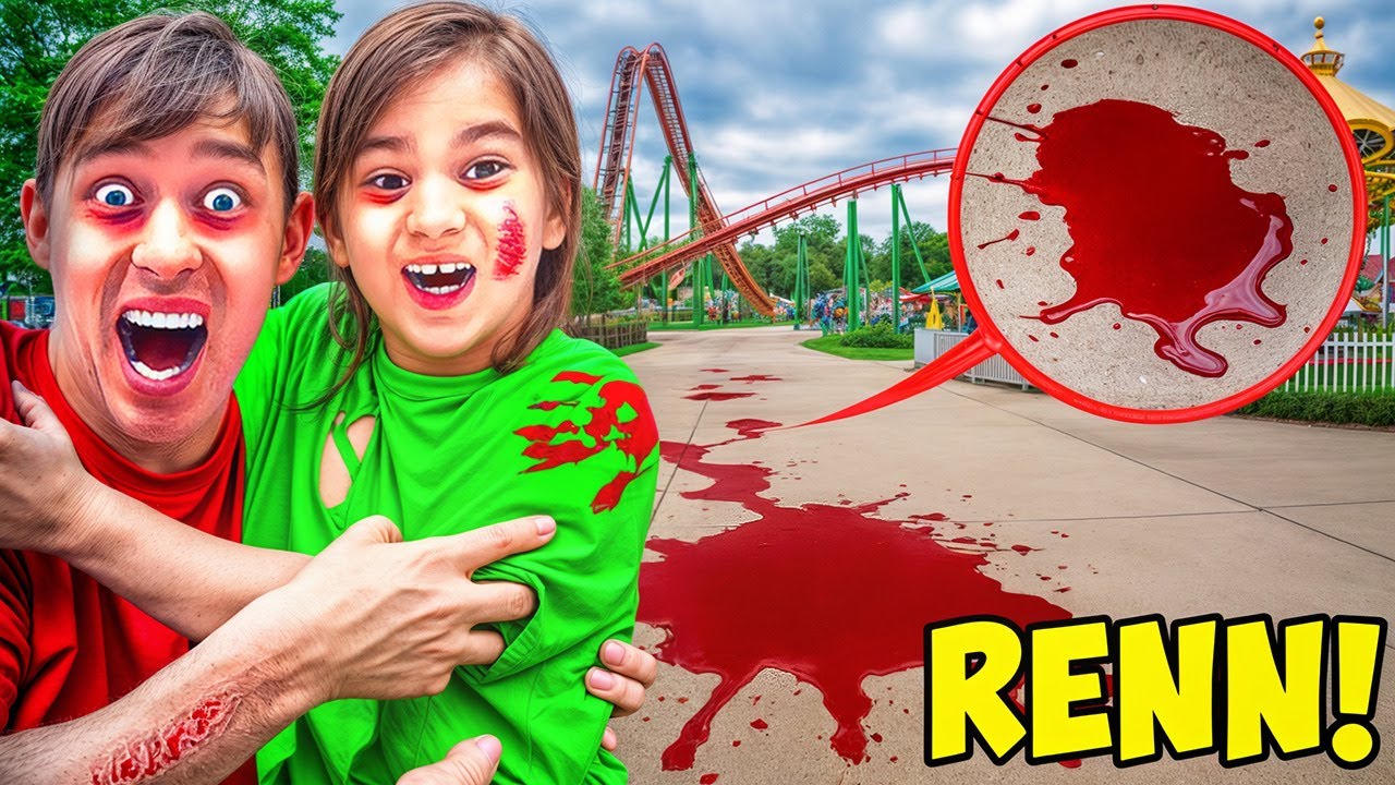 WENN DU BLUT im FREIZEITPARK siehst RENN WEG!😱