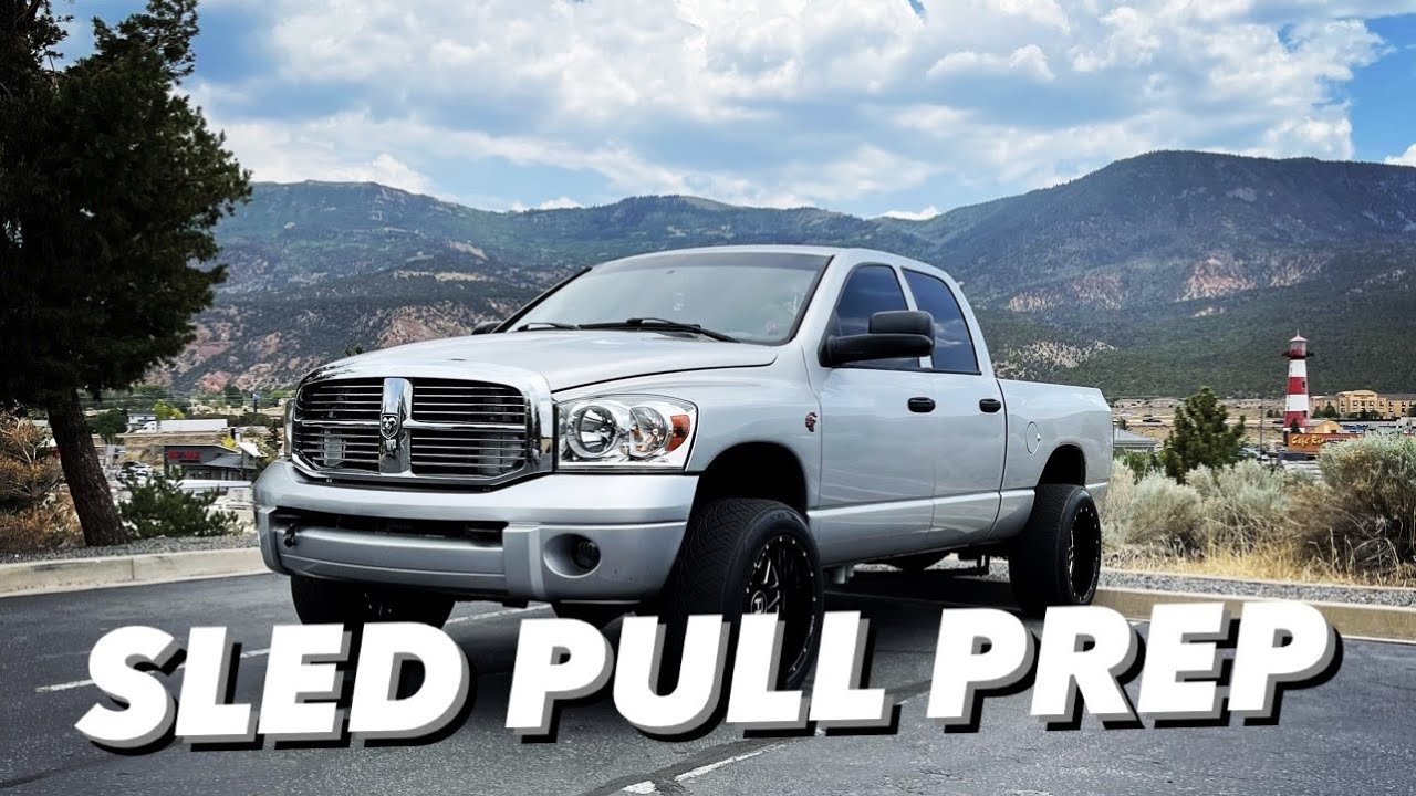 US DIESEL PARTS SLED PULL PREP!
