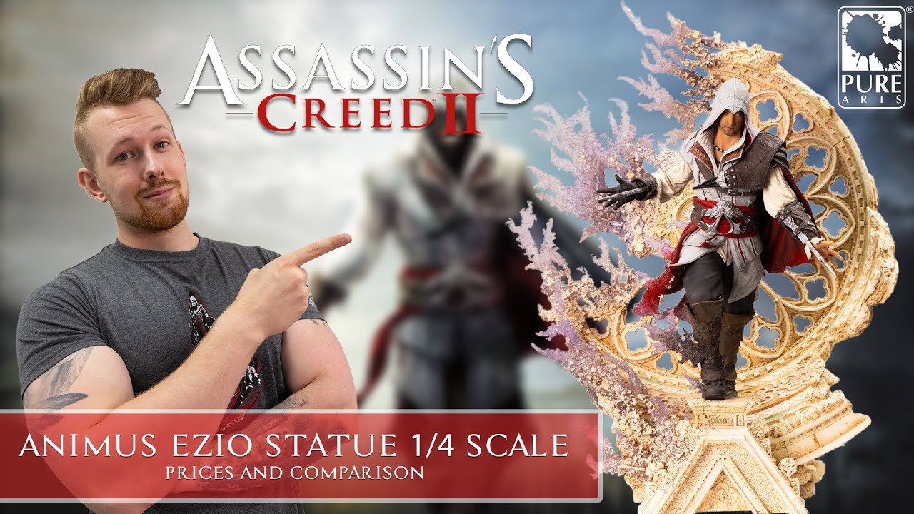 INSANE! Animus Ezio Statue 🤯 Prices, comparisons and more! (Purearts)