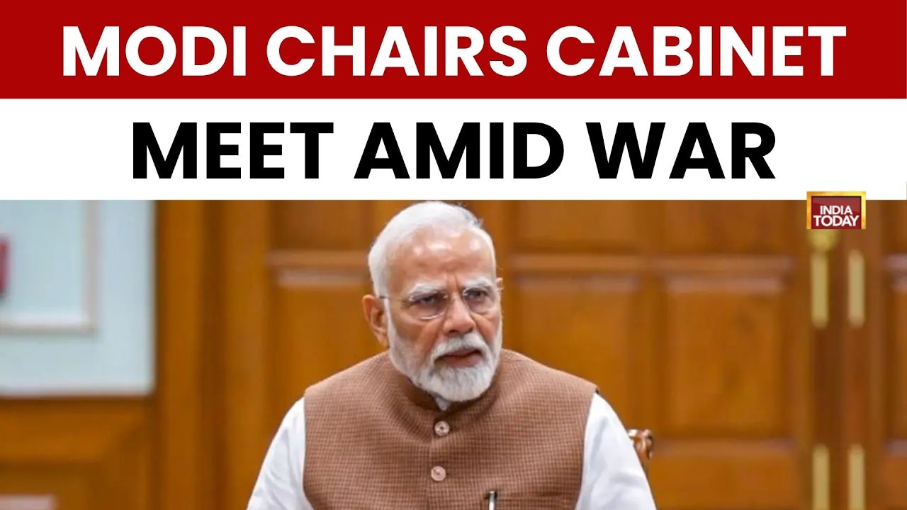 Премьер-министр Моди председательствует на совещании по последствиям войны в Западной Азии и пред...