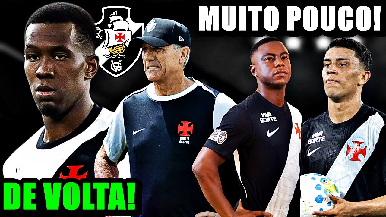 RENATO VAI MUDAR TIME | REFOR&Ccedil;OS URGENTE E &Uacute;LTIMAS NOT&Iacute;CIAS DO VASCO