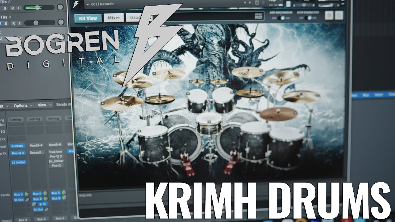 ТАКОЙ МЕТАЛЛ! Барабаны Bogren Digital Krimh!