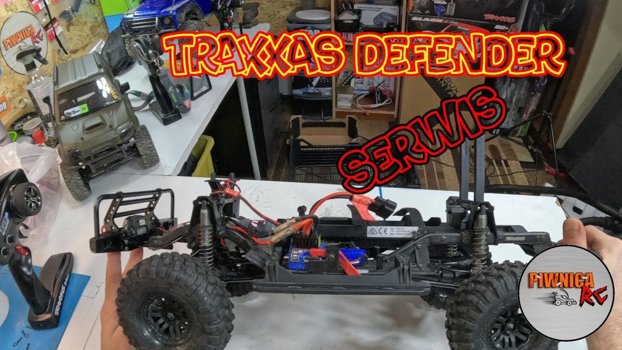 PRZEGLĄD / SERWIS MODELU RC - TRAXXAS TRX4 DEFENDER OD MATEUSZA - CZĘŚĆ 1