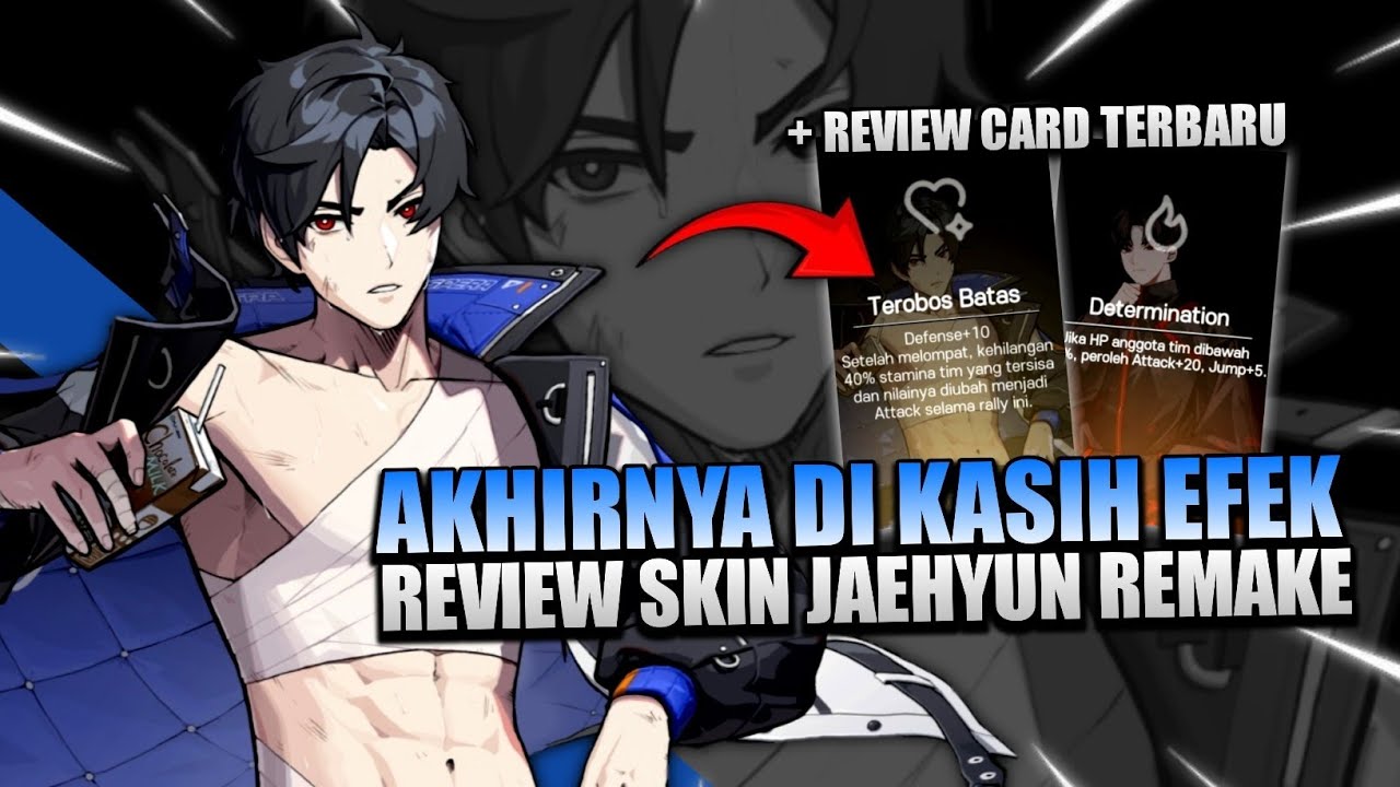 Review Skin Jaehyun Remake + Nyobain Card Terbaru OP Banget Di Comboin | The Spike VolleyBall Cross