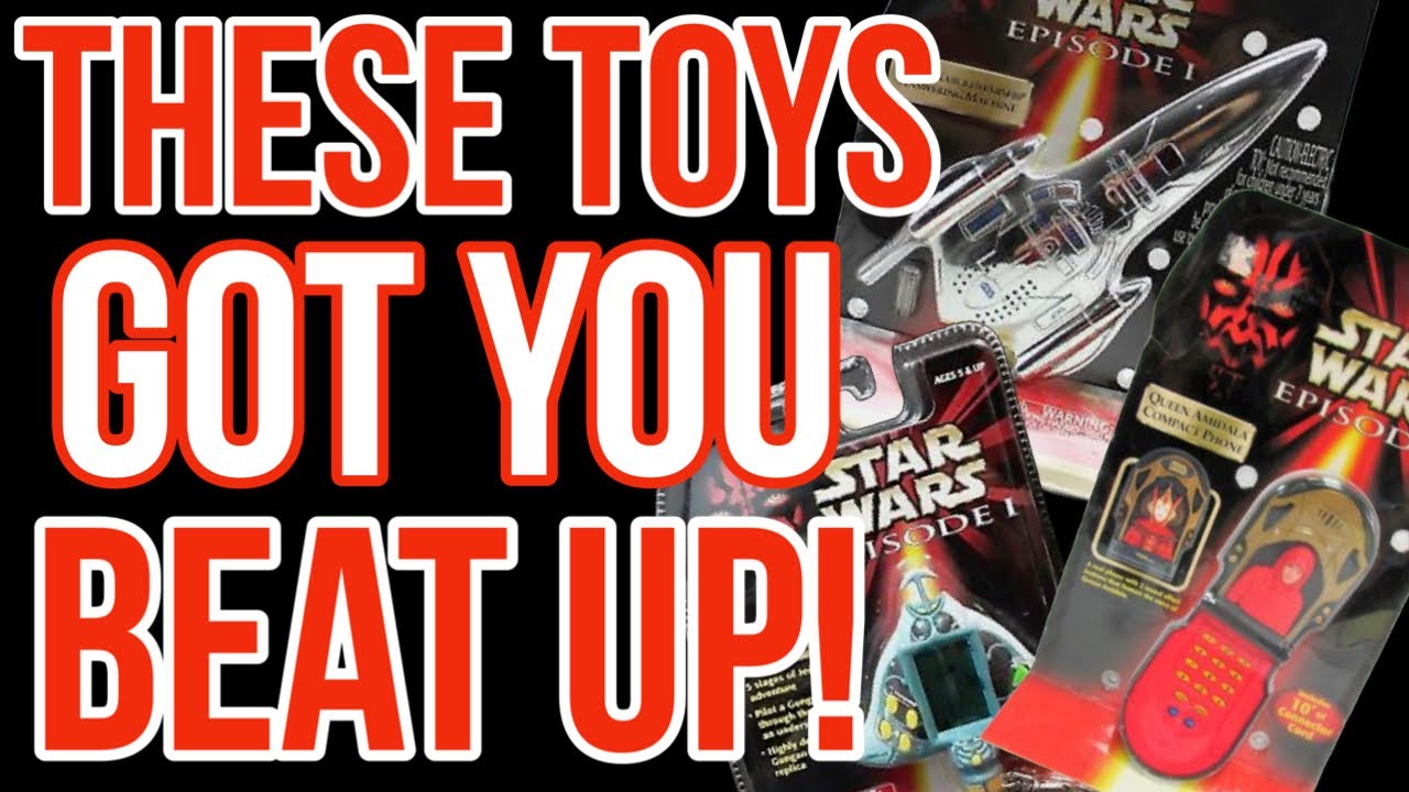 Star Wars 90s Toys that Got You Bullied