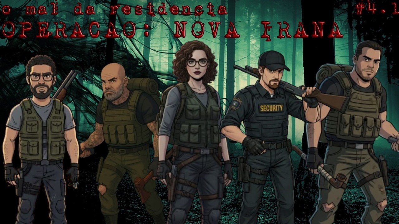 O mal da residência que é na cidade - Alien RPG - episódio 4, cena 1