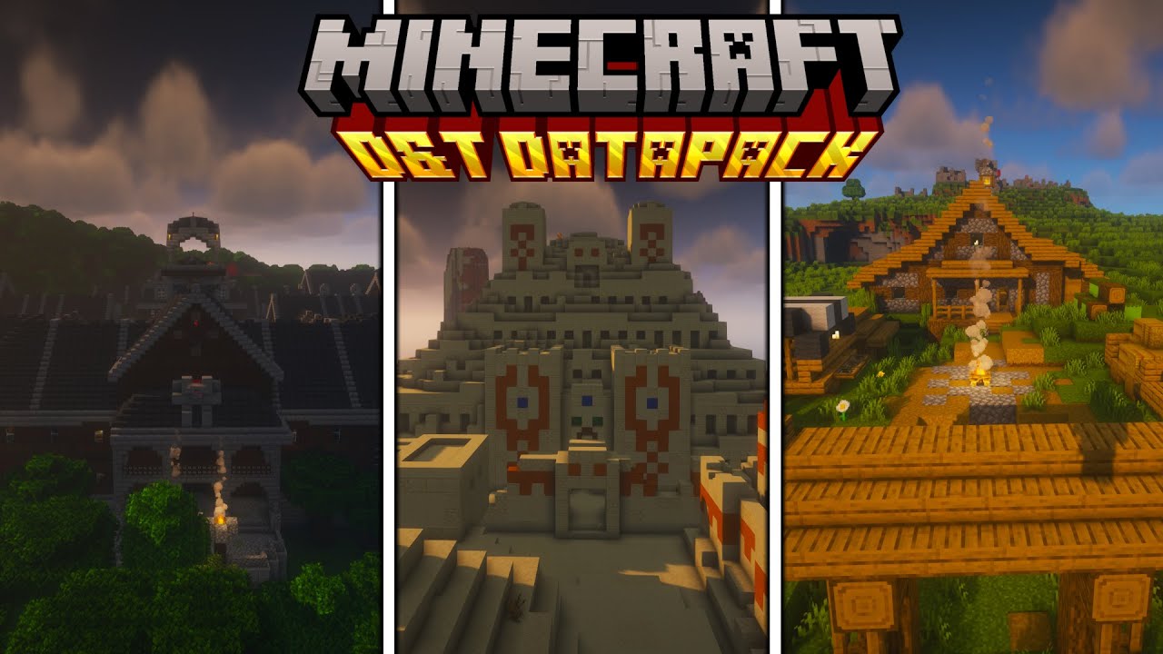 БОЛЬШЕ и ЛУЧШЕ структур в Minecraft 1.21: Dungeons and Taverns Datapack