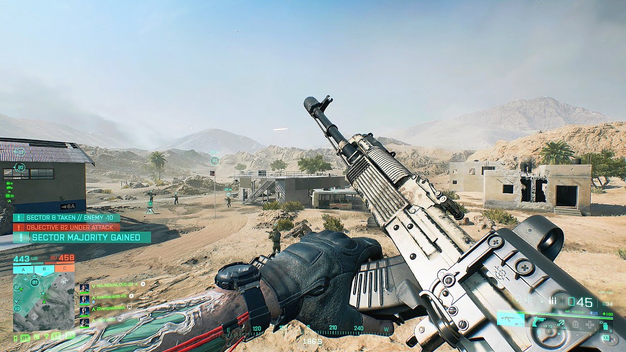 Dominating with BF3 RPK-74M BATTLEFIELD 2042...
