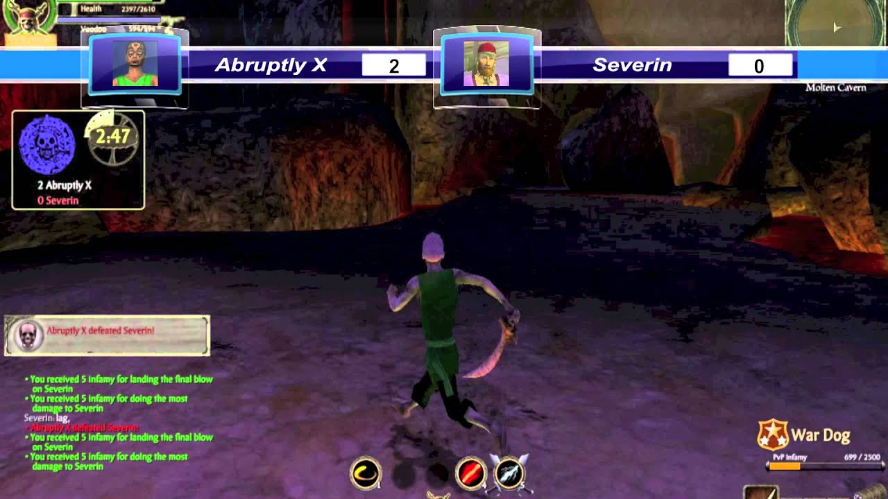 POTCO: PvP - Abruptly X VS Severin