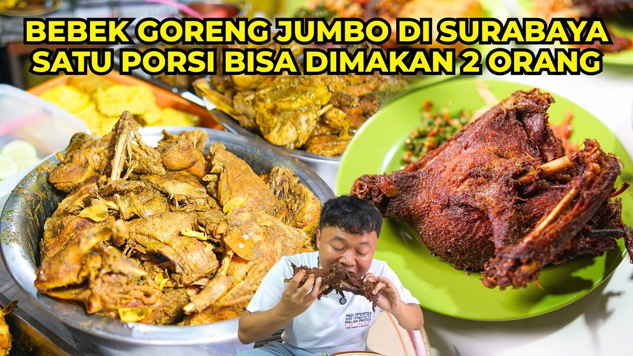 Viral! Bebek Super Jumbo, Satu Porsi Bisa Dimakan 2 Orang!