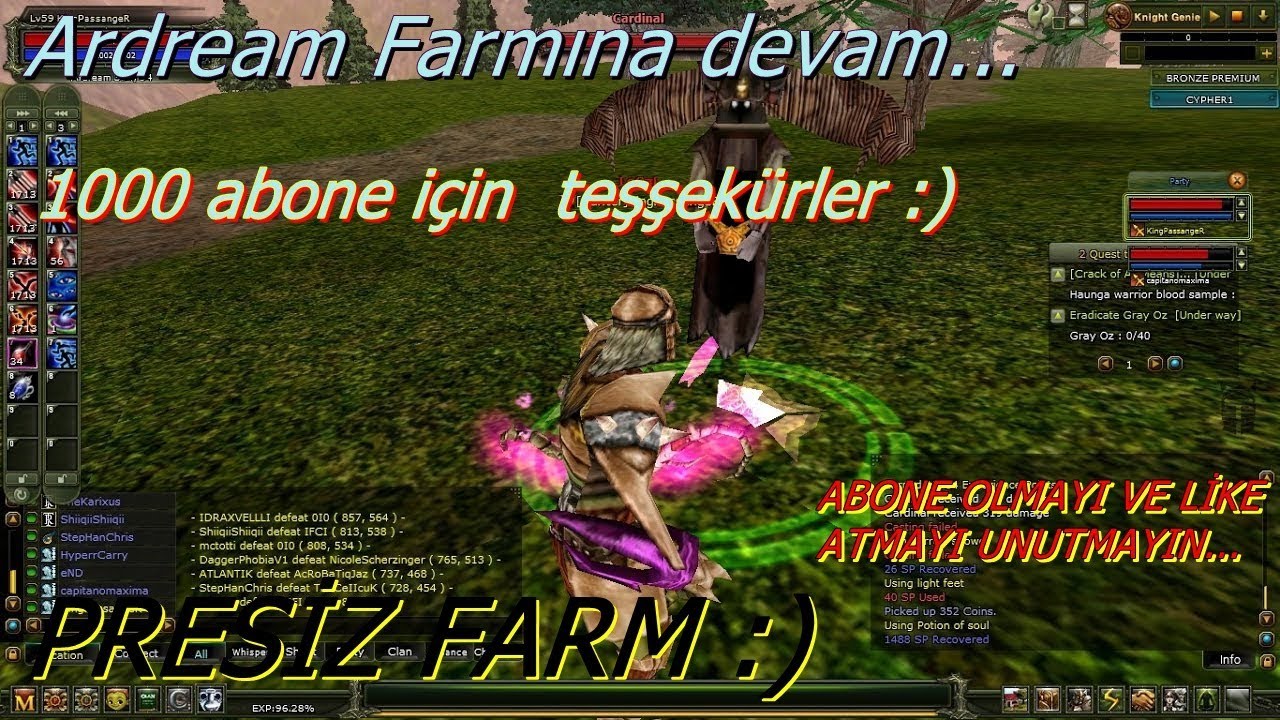 Knight Online Ardream Blood Seeker Farm 2019 Farm