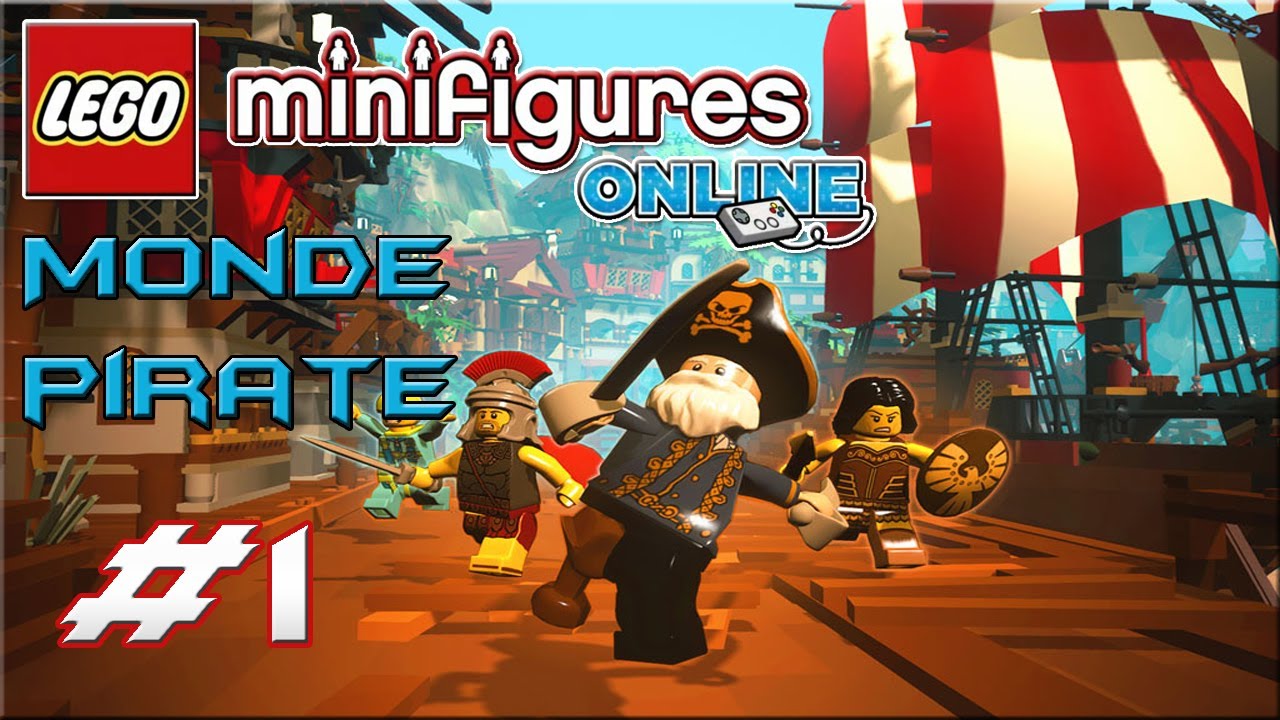 Lego Minifigures Online FR #1 Le Monde des Pirates 1/6
