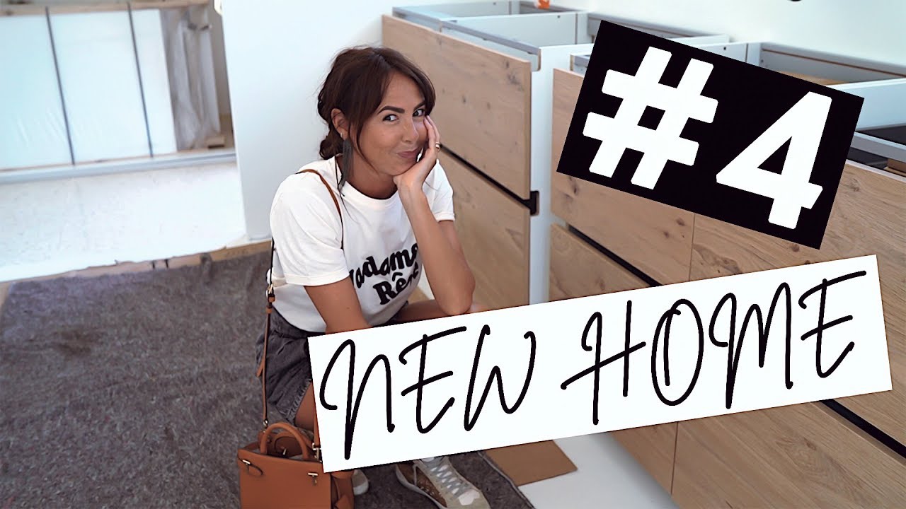 NEW HOME #4 ( LA CUISNE EST LÀ ! LE SOL EN BÊTON CIRÉ AUSSI...)