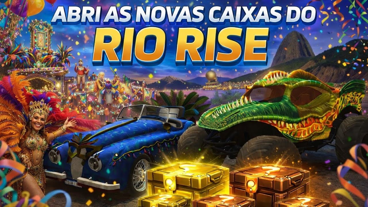 ABRI AS NOVAS CAIXAS DO RIO RISE🤯#riorise #rioriserp #gta #games #gaming #gameplay 