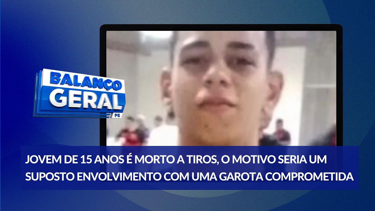 Adolescente de 15 anos é morto a tiros em Casa Amarela