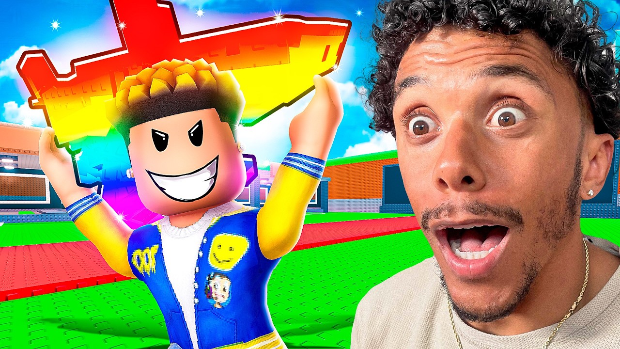 NOOB To PRO With MAX LUCK In STEAL A BRAINROT! (Roblox)