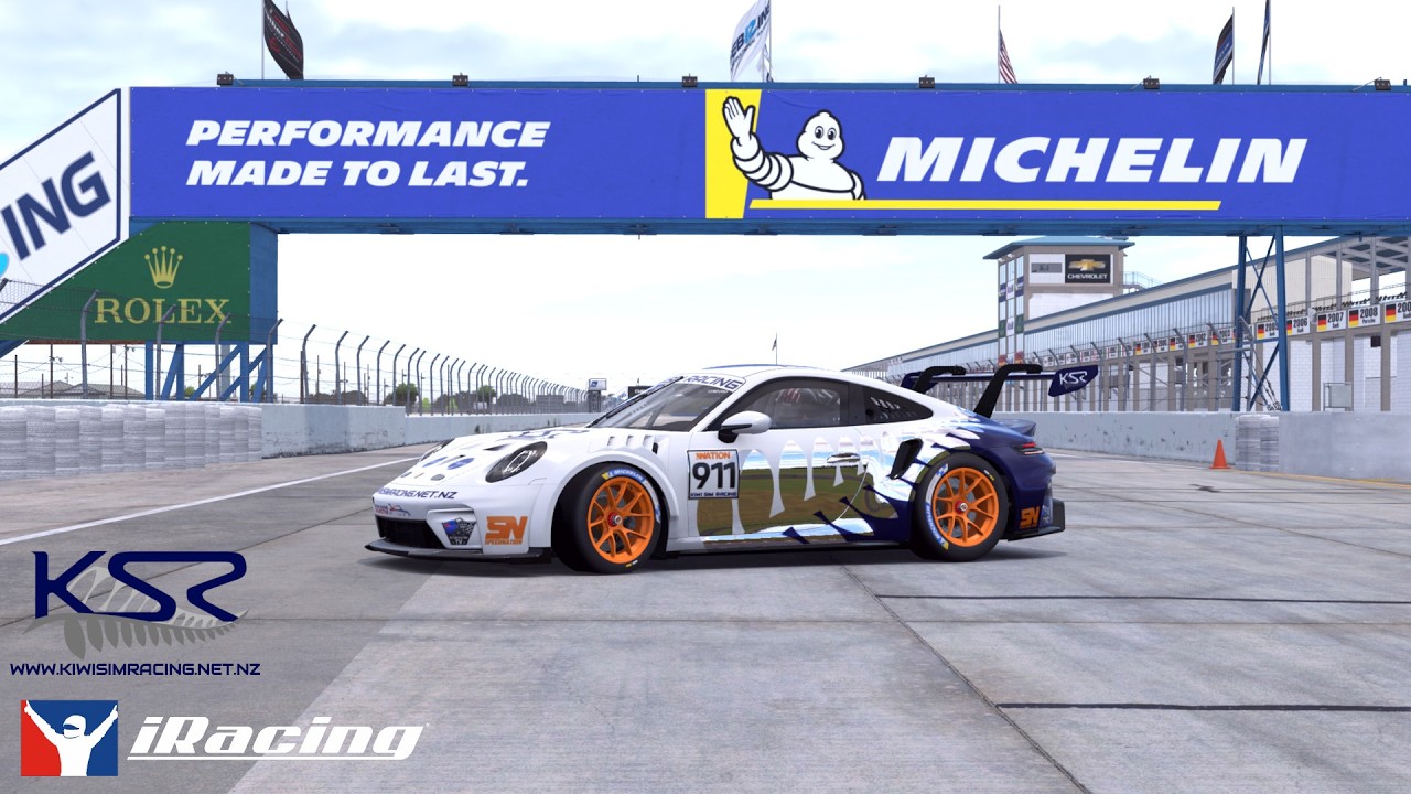 Kiwi Sim Racing NZiRL 37: Porsche Cup II - Round 6 - Sebring