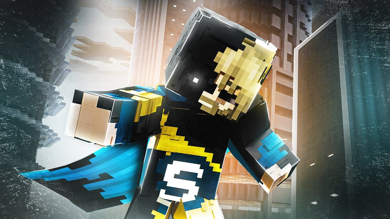 Becoming THE VOID In Minecraft! - (Fisk's Superhero Mod)