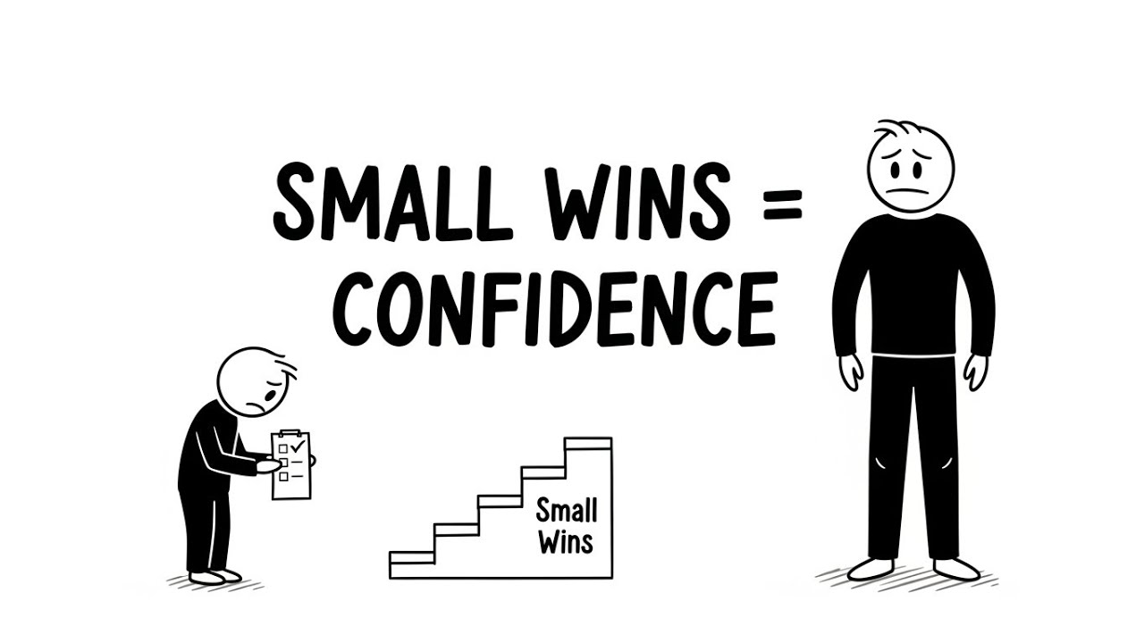 How to Build Confidence Through Small Wins (The Simple Method That Actually Works)