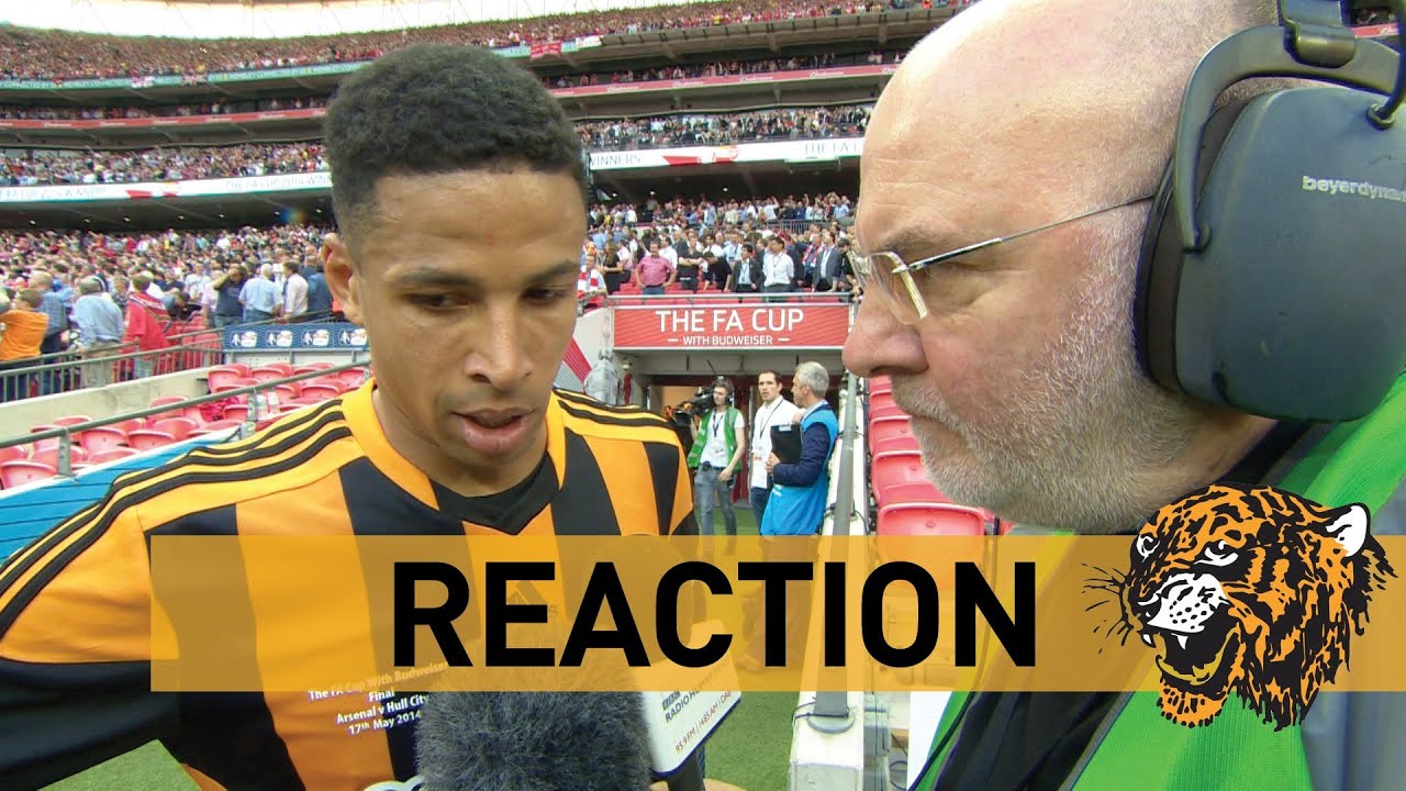 Hull City v Arsenal | FA Cup Final With Budweiser | Reaction with Curtis Davies