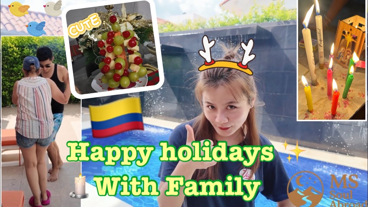 Happy 😃 มากค่ะ ครั้งแรกกับเทศกาลAdviento🕯️ที่ Colombian 🇨🇴 with Family ✨#colombia #คนไทยในต่างแดน 
