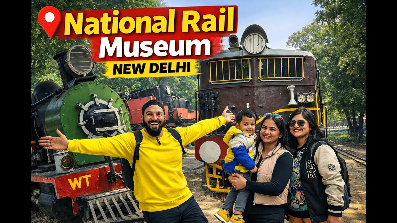 The National Rail Museum in Chanakyapuri, New Delhi