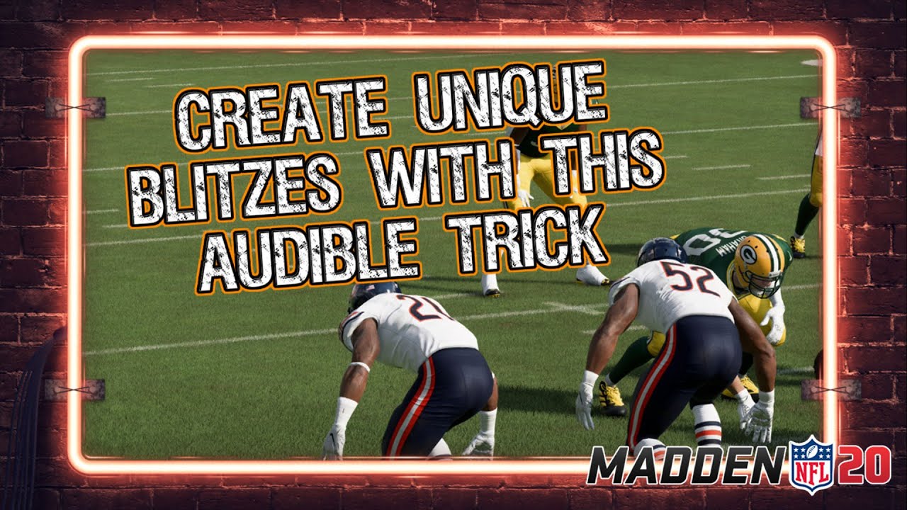 Create Unique Blitzes With This Audible Trick in Madden 20