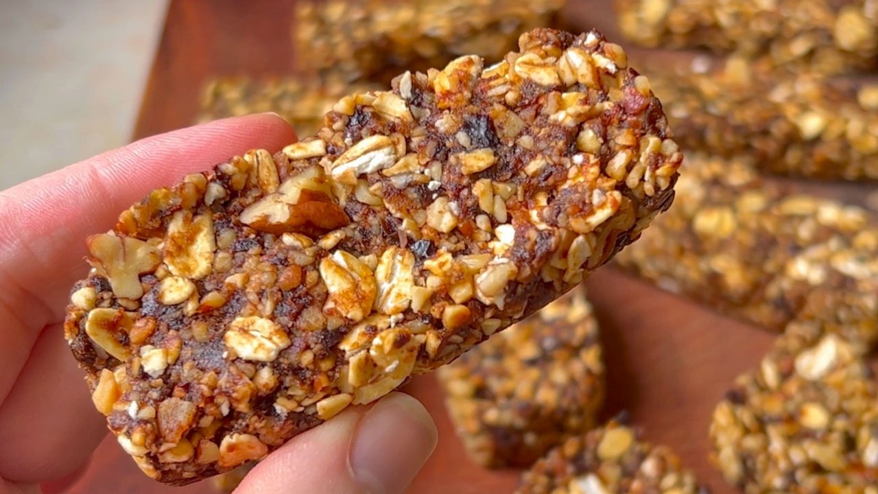 BARRES &Eacute;NERG&Eacute;TIQUES 2 INGR&Eacute;DIENTS : SANS CUISSON NI SUCRE AJOUT&Eacute; | GO&Ucirc;TER SAIN👌⚡️