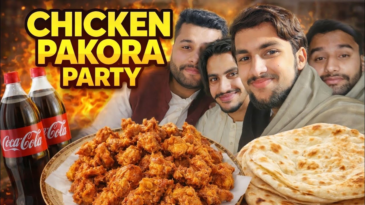 Chicken Pakora Party With Friends 🔥 | Spicy Pakora & Naan Full Enjoy VlogFebruary 15, 2026