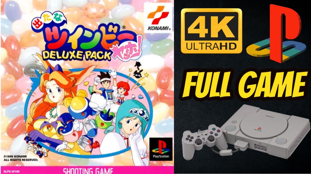 Detana Twinbee Yahoo! Deluxe Pack [PS1] Gameplay Walkthrough FULL GAME🔴