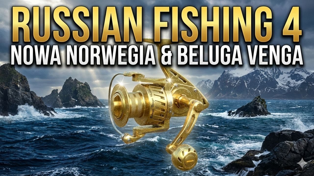 Wydałem FORTUNĘ na sprzęt morski! 💸 Pierwsza wyprawa na Norwegię | Russian Fishing 4