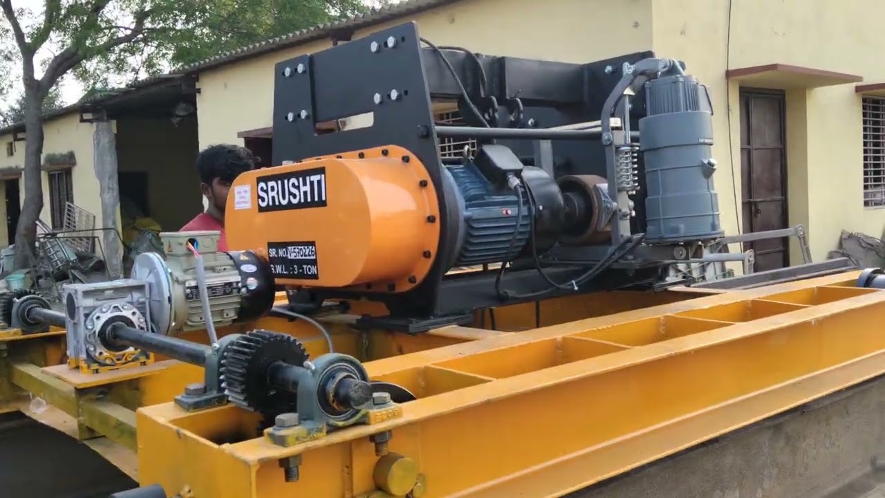3 ton capacity double gider crane