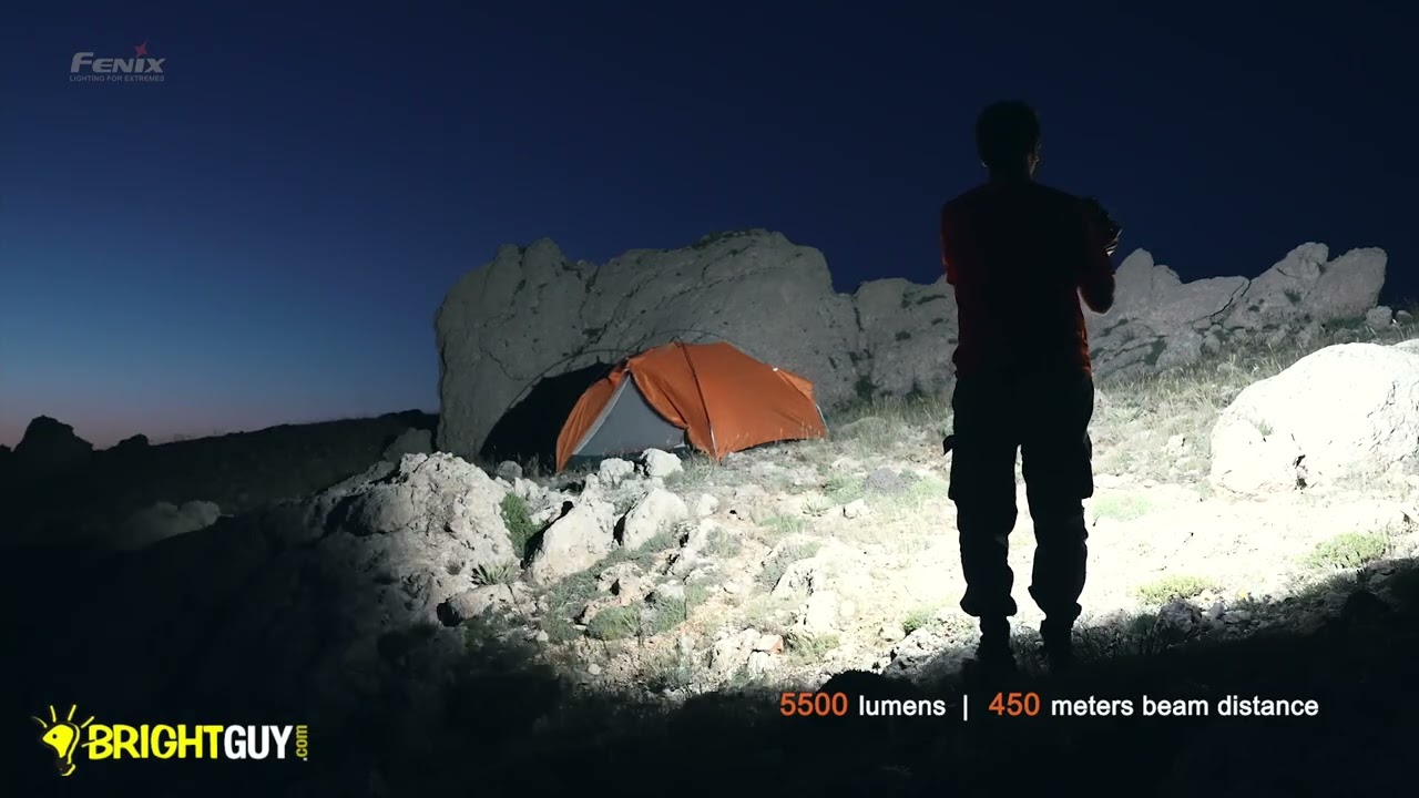 Fenix CP50R Lantern in use